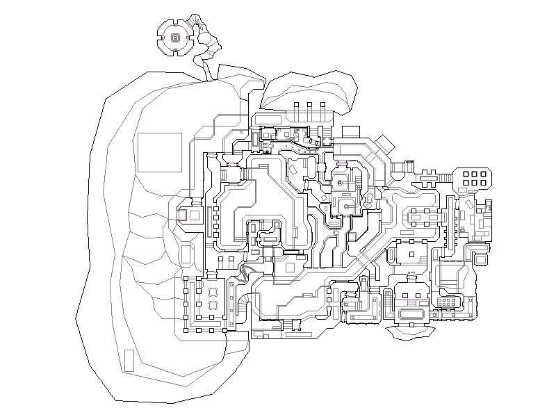 The Darkening E2 MAP12 Automap